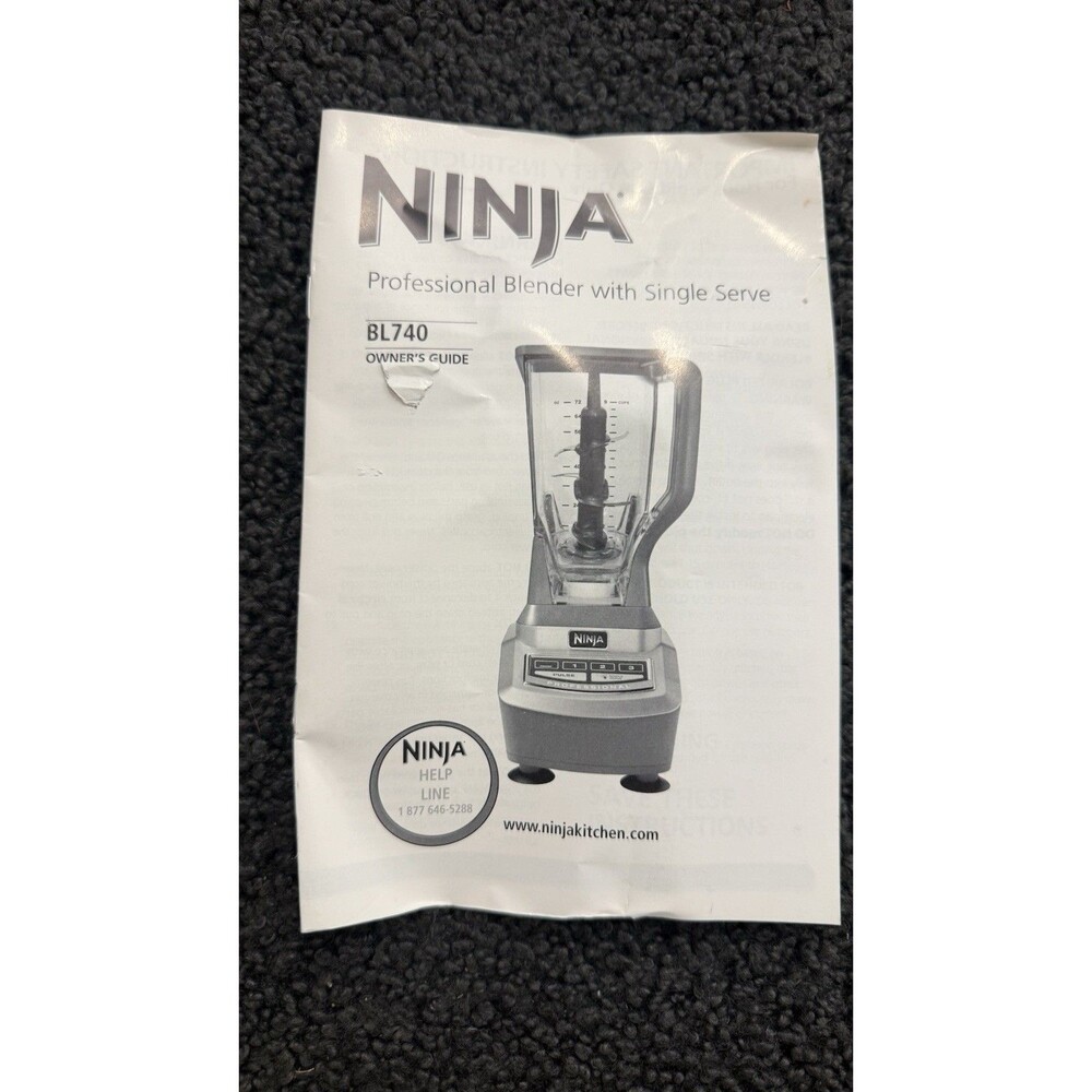 Ninja Blender BL740 Owners Manual